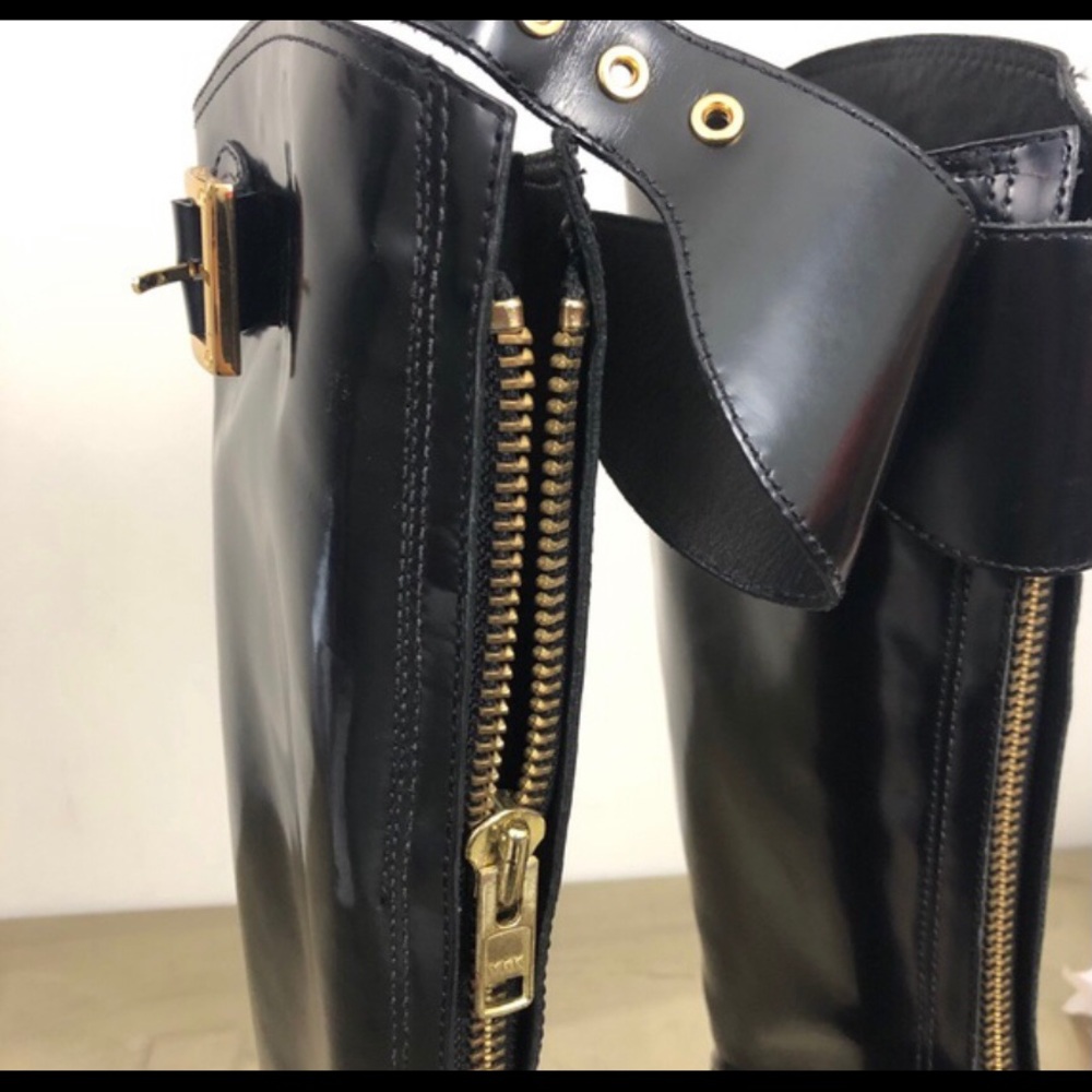 Tory burch leather riding boots - Picture 4 of 6